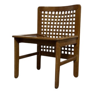 Transenna Chair by Titina Ammannati & Giampiero Vitelli for Pozzi & Verga, 1970s For Sale