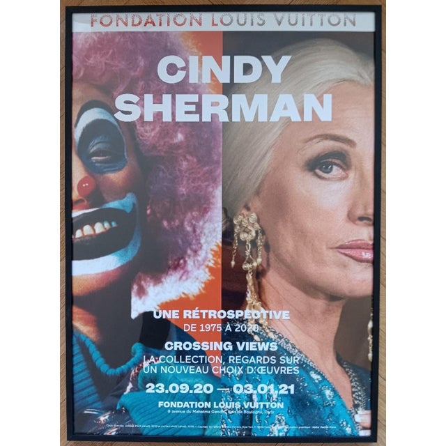After Cindy Sherman, Original Framed Exhibition Poster, 2020, Print For Sale