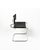 Terrj Leather Chair by Luigi Saccardo for Arrmet, Italy, 1970s For Sale - Image 4 of 12