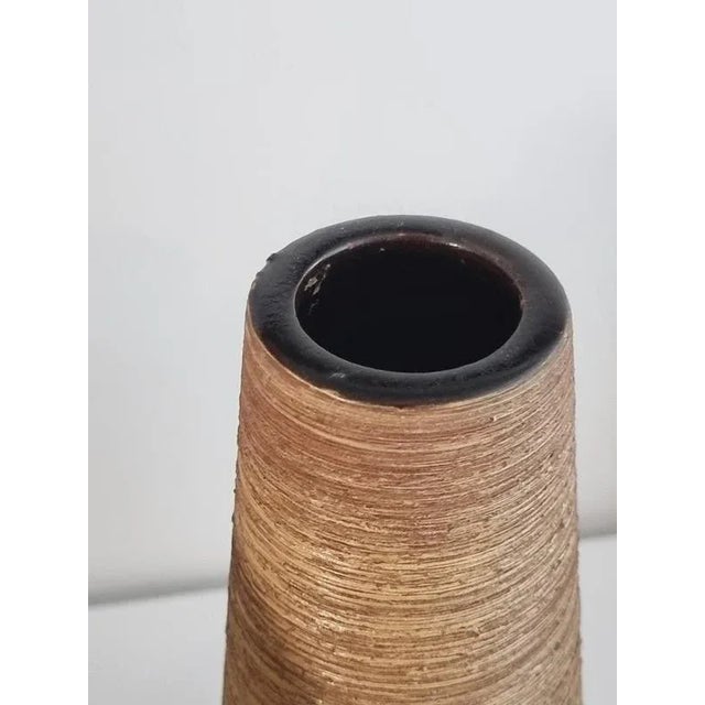 Scandinavian Modern Ceramic Vases attributed to Greta Runeborg for Ekeby, 1950s, Set of 2 For Sale - Image 4 of 10