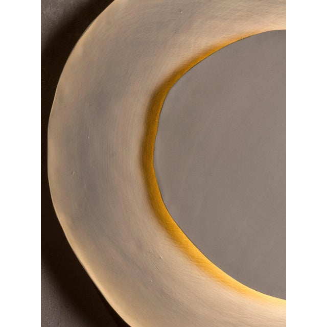Ceramic Silk #20 Wall Light by Margaux Leycuras For Sale - Image 7 of 11