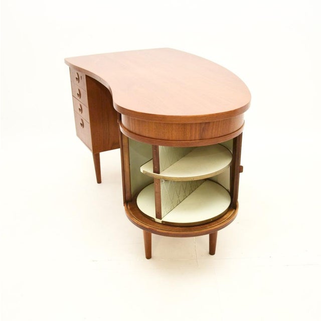 Vintage Danish Teak Desk, 1960s For Sale - Image 11 of 13