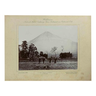 Eduard Hodek Jun, Japan, Fugjiama von Gotemba, Vintage Photograph, 1893 For Sale
