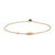 Fine Prong Set Sapphire Heart Chain Bracelet in 14k Yellow Gold For Sale - Image 9 of 18
