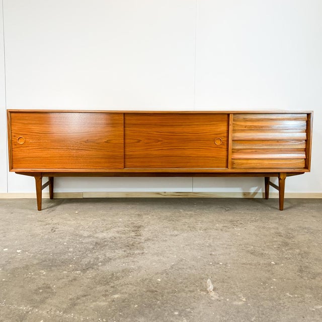 Walnut Sideboard by Lothar Wegner, 1960s For Sale - Image 9 of 11