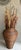 Contemporary Late 20th-Century Gabriella Crespi-Style Pencil Reed Rattan Pithos-Shape Floor Vase For Sale - Image 3 of 18