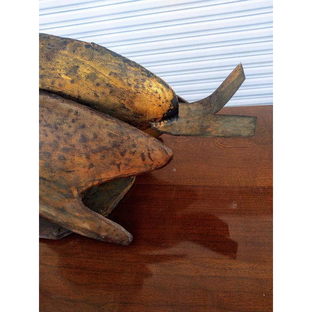 This is a Brutalist depiction of a Pelican in the form of an ashtray formed in a gilted metal. It can serve as a key...