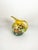 Yellow Pitcher with Floral Pattern, 1980s For Sale - Image 4 of 14