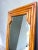 1970s Vintage Faux Bamboo Mirror in Natural Color For Sale - Image 4 of 6