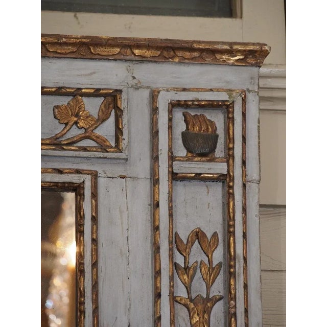 19th Century French Painted Mirror For Sale In New Orleans - Image 6 of 7