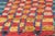 Late 20th Century Vintage Azilal Boucherouite Moroccan Rug, 04'06 X 05'06 For Sale - Image 5 of 10