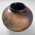 Japanese Shigaraki Ikebana Vase with Carved Floral Motif, 1970s For Sale - Image 10 of 13