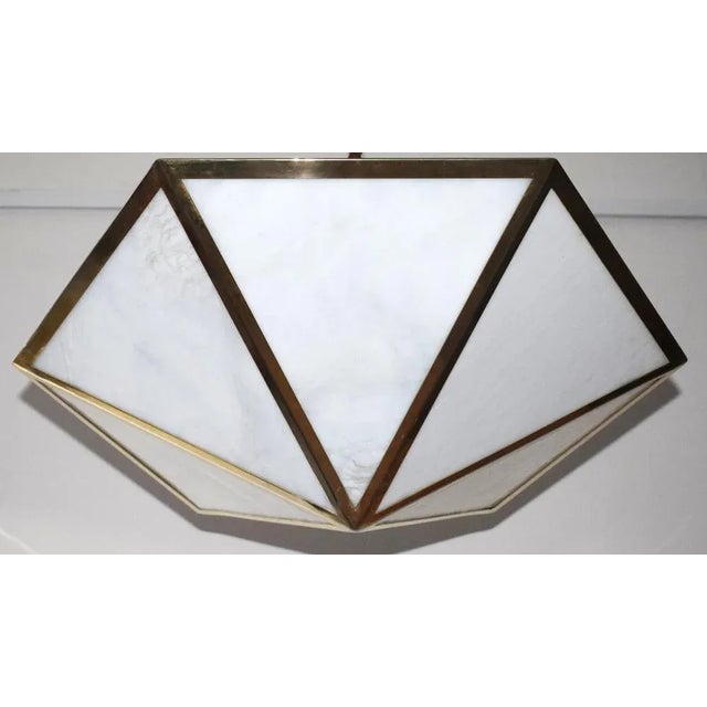 Large Ceiling Lamp by Josef Hoffmann for J. T. Kalmar, 1960s For Sale - Image 6 of 7