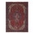 1970s Vintage Persian Handmade Wool 10x13 Red Area Rug For Sale