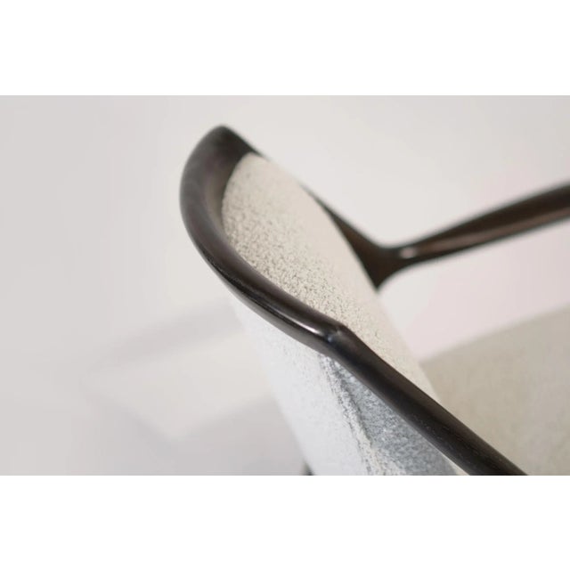 Lounge Chair in Limed Oak by Jack Van Der Molen, C. 1950s For Sale - Image 10 of 12