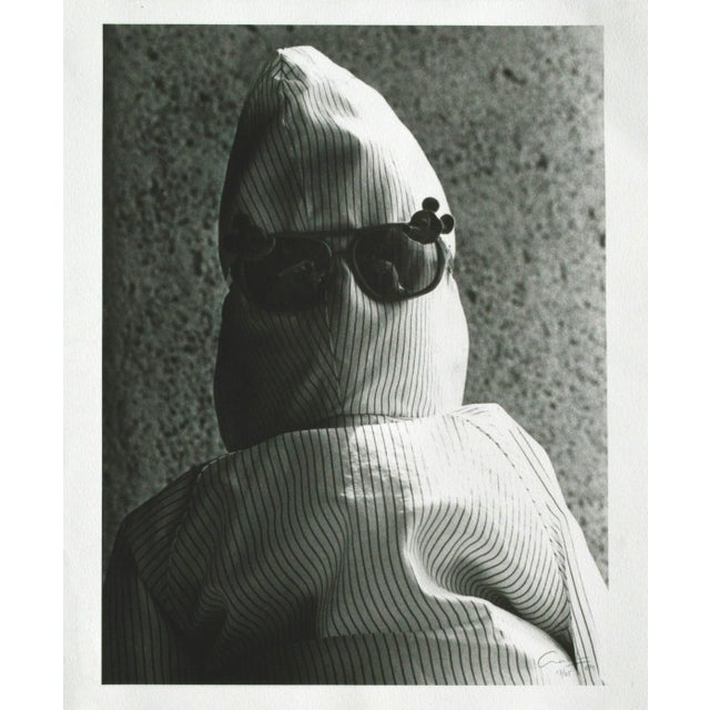 1980s Black & White Photograph Portrait W Sunglasses by Graham Nash "Jackson Backwards" For Sale - Image 5 of 5
