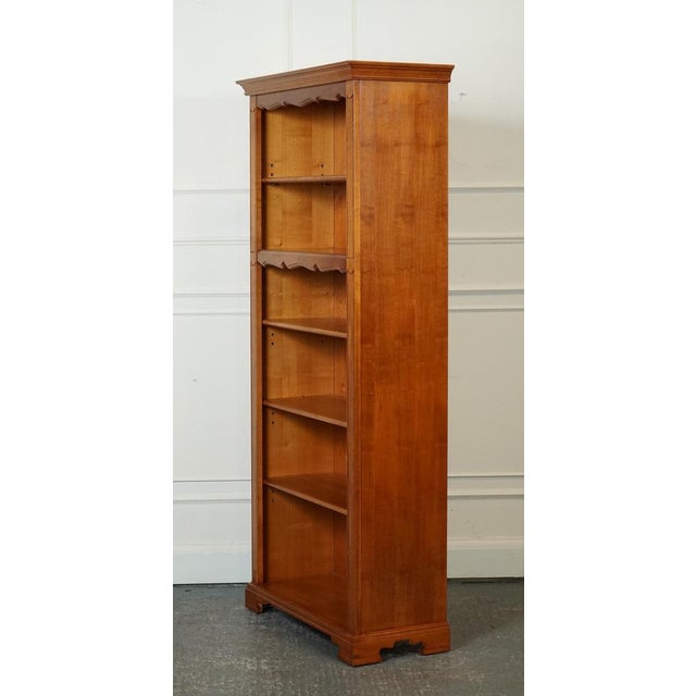Vintage Tall Open Bookcase with 5 Shelves by Younger Furniture, London For Sale - Image 11 of 15