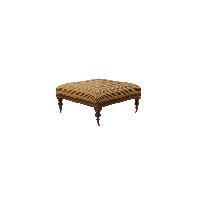 Traditional Late 20th Century Henredon Ottoman For Sale - Image 3 of 8