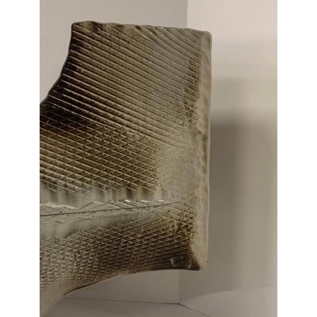 Art Deco Japanese Stoneware Vessel For Sale - Image 3 of 14