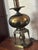 Mid 20th Century Mid 20th Century Stiffel Style Brass Lamp With Black Shade For Sale - Image 5 of 10