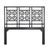 Coastal Palm Springs Platform Bed Queen, Black For Sale - Image 3 of 6
