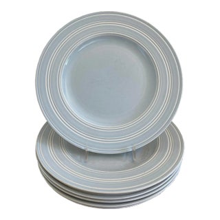 Jasper Conran Casual Blue Dinner Plate by Wedgwood - Set of 6 For Sale