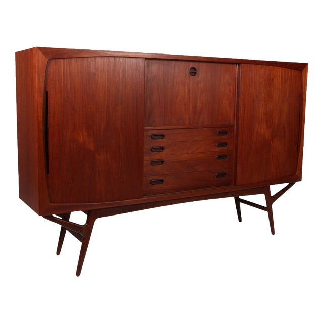VintageTeak Sideboard by Harry Østergaard, 1960s For Sale