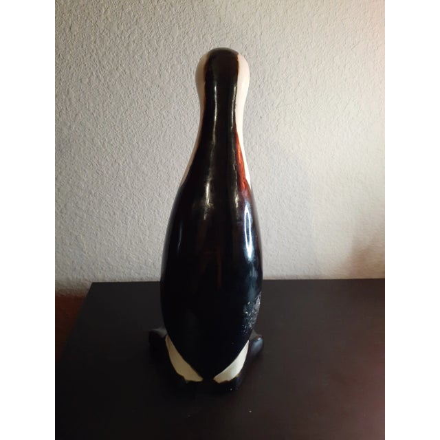 1980s Ceramic Penguin Figurine For Sale - Image 4 of 6