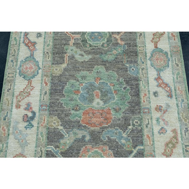 Early 21st Century Turkish Oushak Runner Rug 2'8" x 24'3" #17403 For Sale - Image 5 of 8