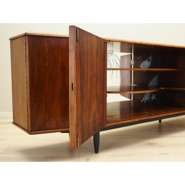 Danish Walnut Sideboard, Denmark, 1960s For Sale - Image 14 of 17