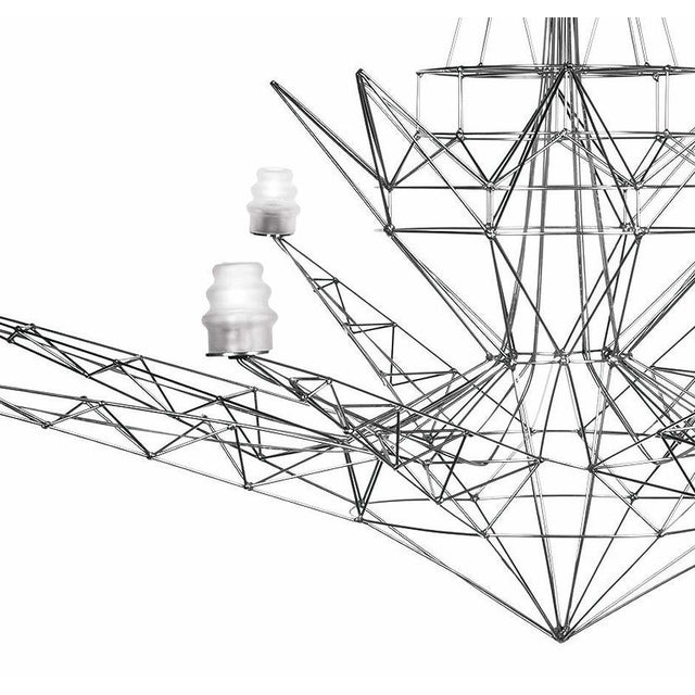 Postmodern Lightweight Chandelier by Tom Dixon for Foscarini, 1995 For Sale - Image 3 of 11