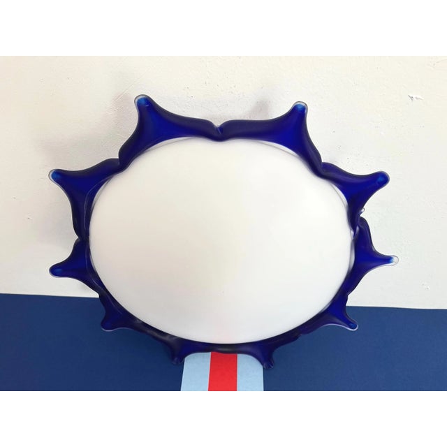 Mid Century Italian Sun Flush Light For Sale - Image 12 of 17