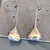 Vintage Sterling Silver Modernist earrings. In good vintage condition- these earrings shine. really unique style from...
