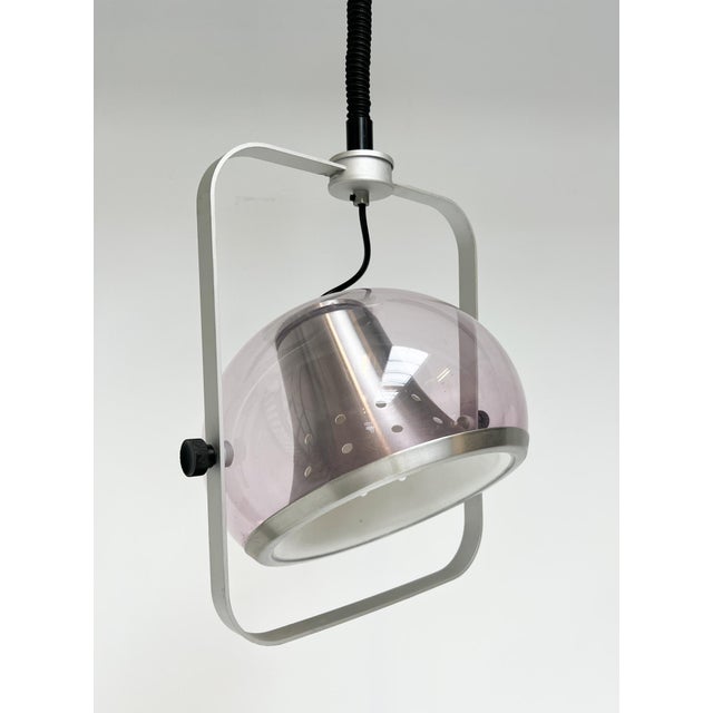 Space Age Ceiling Lamp from Dijkstra Lampen, 1960s For Sale - Image 4 of 12