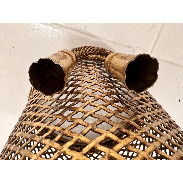 Mid-Century Gold Color Umbrella Stand by Li Puma, 1960s For Sale - Image 11 of 16