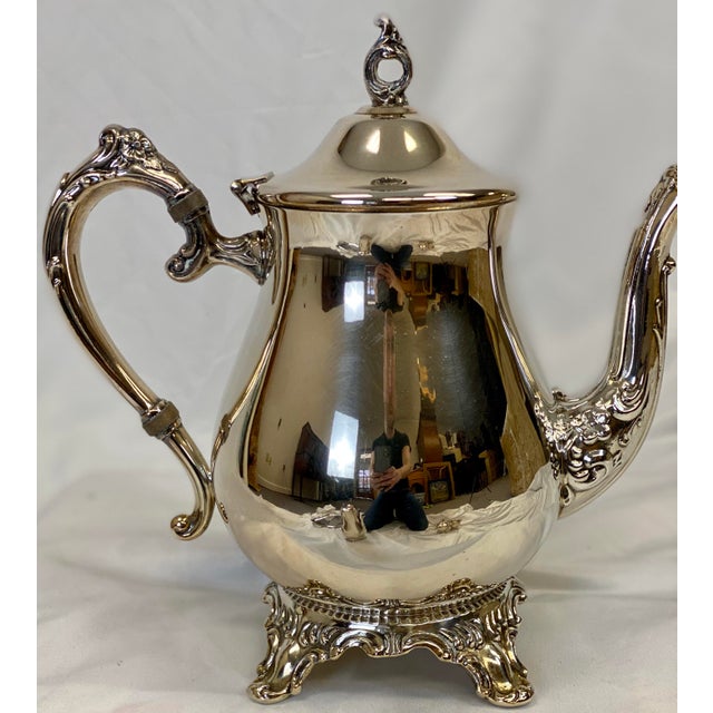 Vintage Newport Gorham Silverplate Tea Service Set of 5 Chairish