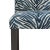 Not Yet Made - Made To Order Dining Chair in Washed Zebra Blue For Sale - Image 5 of 8