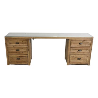 Restoration Hardware "Printmaker" Desk For Sale