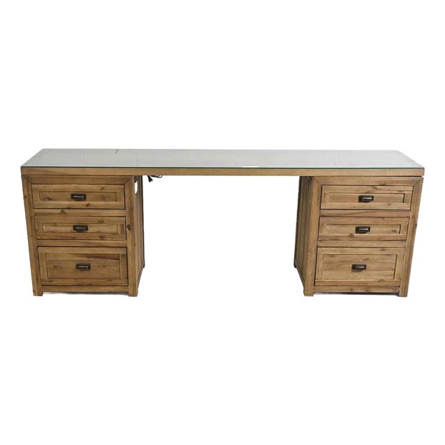 Restoration Hardware "Printmaker" Desk For Sale