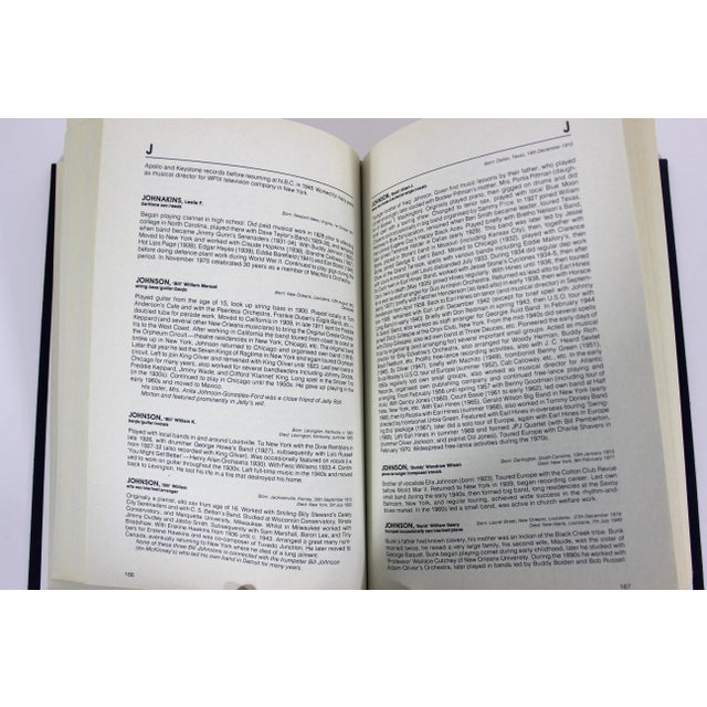 Paper 1978 Who's Who of Jazz: Storyville to Swing Street by John Chilton Hard Cover Coffee Table Book For Sale - Image 7 of 7