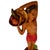 Mid 20th Century Native Boy W/ Fruit Offering Ceramic Hand Painted Sculpture For Sale In Los Angeles - Image 6 of 7