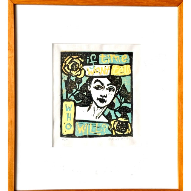 "If Time Won't Tell" is a compelling contemporary work by D. Anderson, characterized by its bold graphic language and...