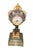 Bronze 19th Century French Champlevé Enamel Figural Mantel Clock For Sale - Image 8 of 9