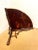 Asian Chinoiserie Burnt Bamboo Painted Corner Shelf For Sale In Houston - Image 6 of 12