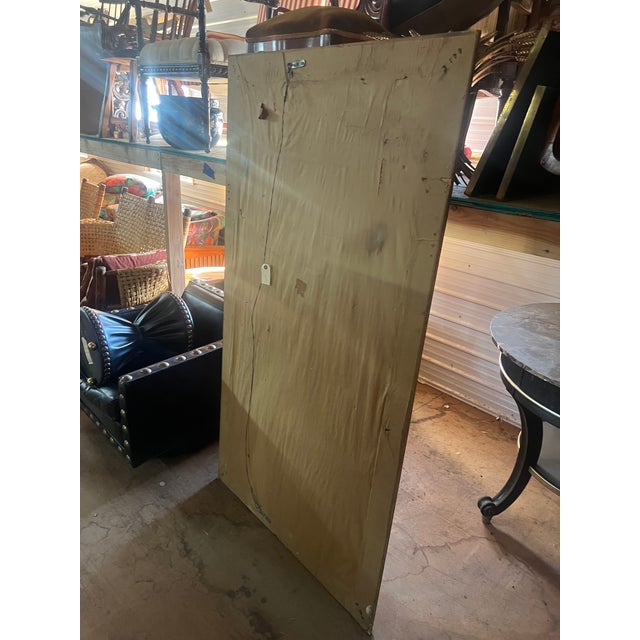 Wood Gilded Leaner Mirror For Sale - Image 7 of 7