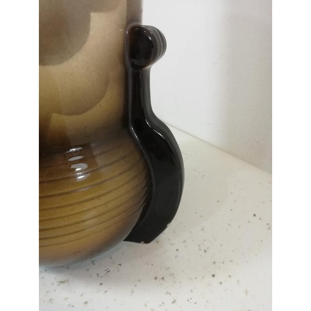 Ceramic Vintage Ceramic Vase from Civita Castellana, Italy, 1930s For Sale - Image 7 of 17