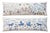 White Horse Suzani Lumbar Pillow Cover 17'' X 53'' - Set of Two For Sale