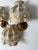 This beautiful,calm and rare to find pair of wall lights comes from a villa that was decorated in the Scandinavian Alpine...