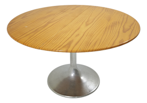 Extendable Round Dining Table, 1960s