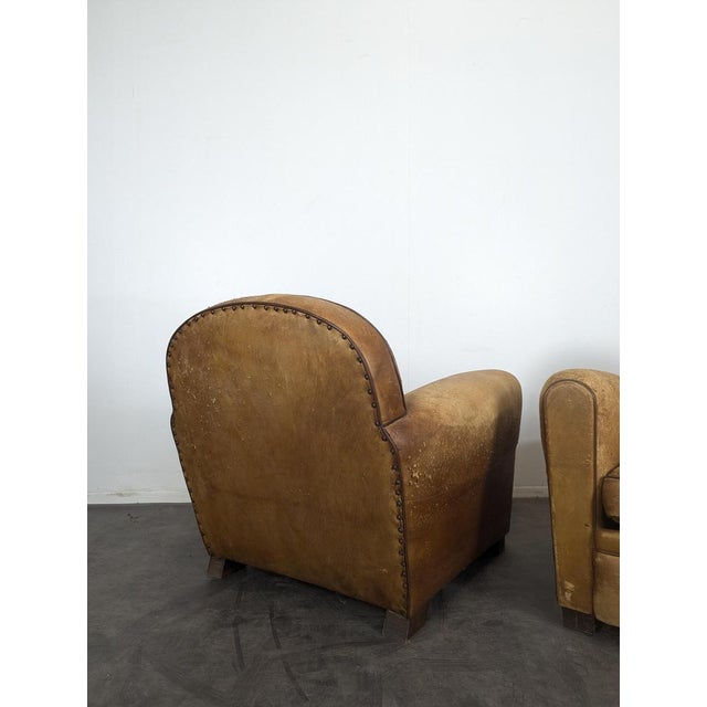 Club Chairs, 1930s, Set of 2 For Sale - Image 3 of 9